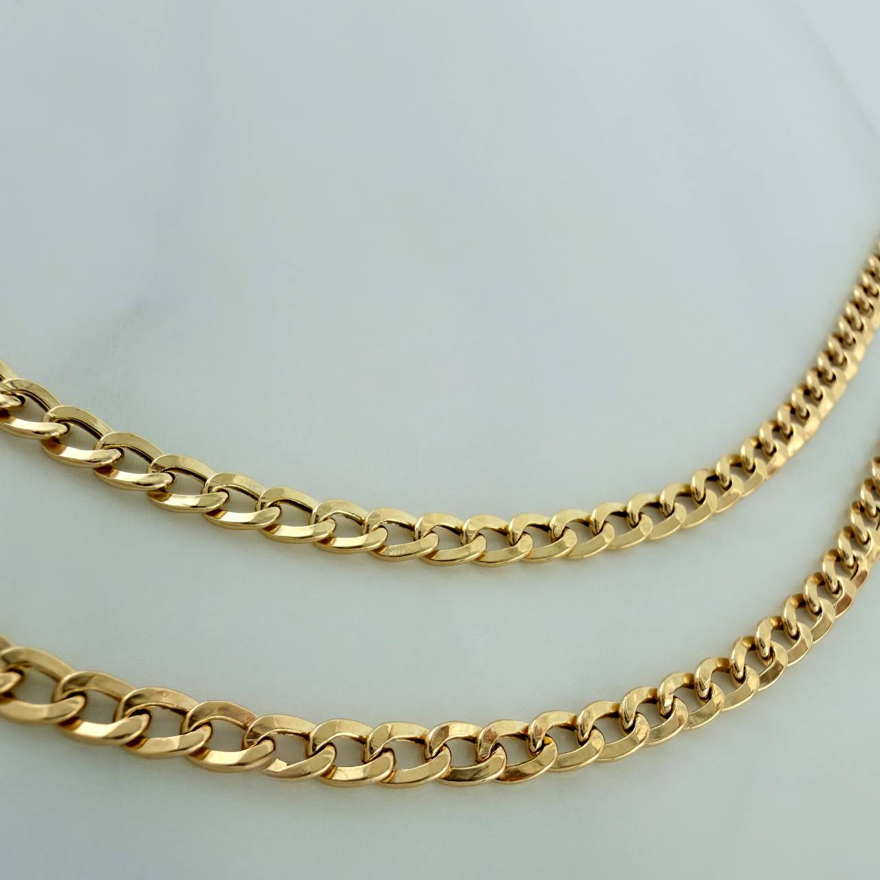 Cadena Cubana 7.8 g / 61 cm / 4.05 mm Oro Amarillo 18K