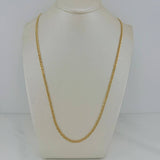 Cadena Cubana 3.55 g / 71.7 cm / 2.55 mm Oro Amarillo 18K