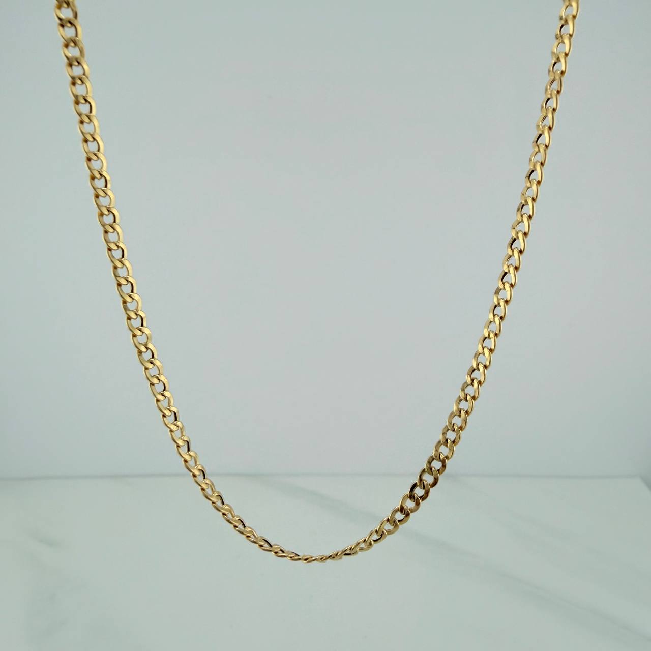 Cadena Cubana 3.55 g / 71.7 cm / 2.55 mm Oro Amarillo 18K
