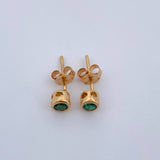 Topos Bisel 0.85gr / 3.9mm / Oro Amarillo 18K &