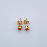 Topos Bisel 0.85gr / 3.9mm / Oro Amarillo 18K &