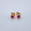 Topos Bisel 0.85gr / 3.9mm / Oro Amarillo 18K &