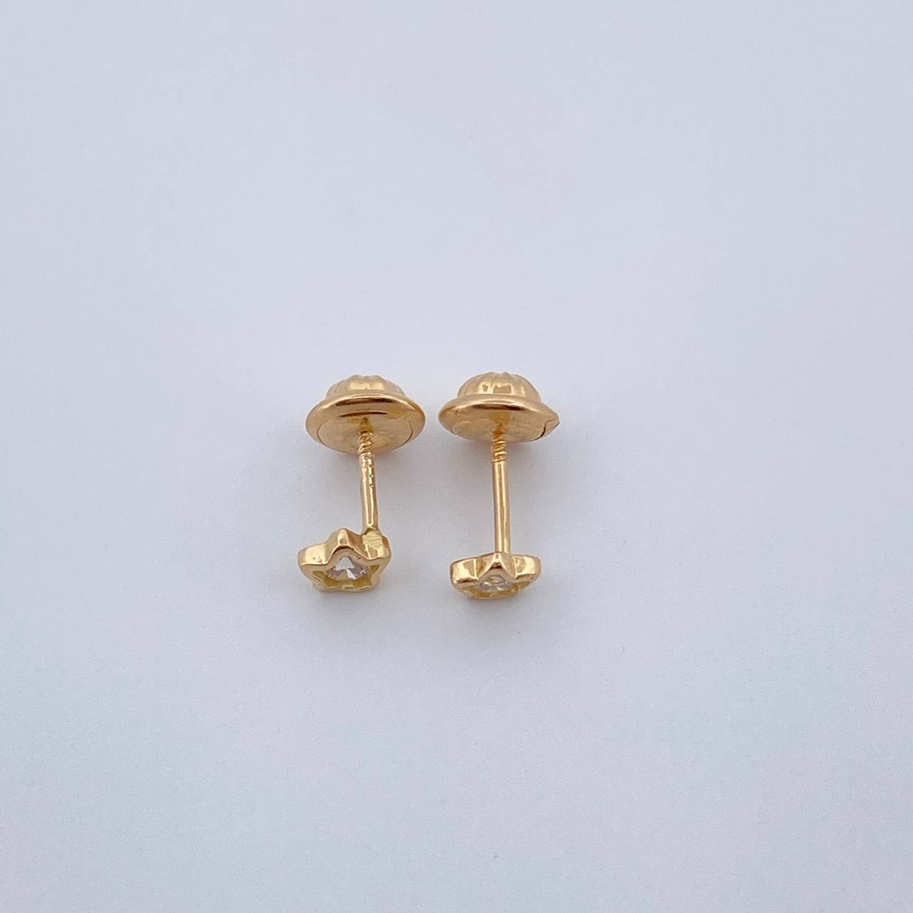 Topos Estrella 0.6gr / 4.03mm / Oro Amarillo 18K &