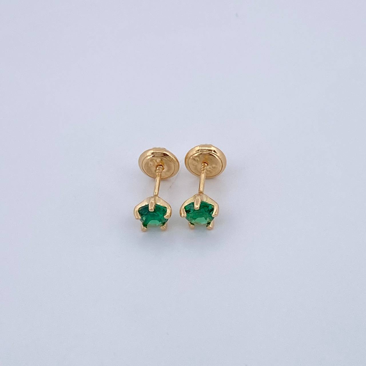 Topos Bisel 0.8gr / 4.65mm / Oro Amarillo 18K &