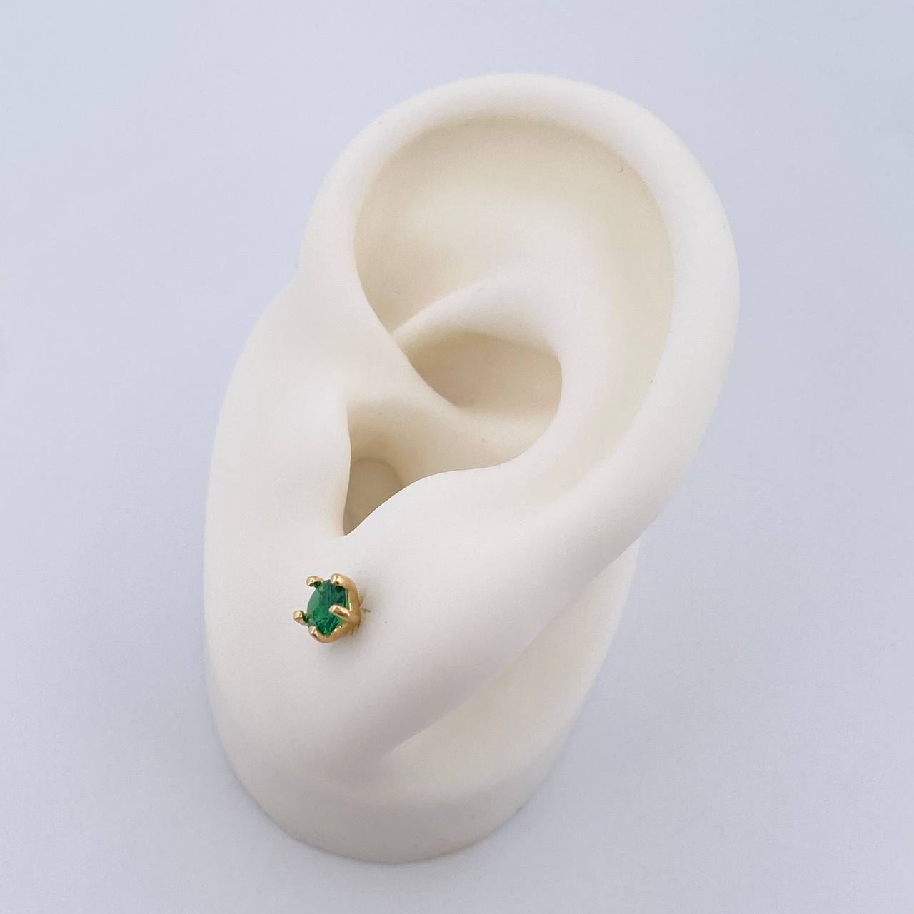 Topos Bisel 0.8gr / 4.65mm / Oro Amarillo 18K &