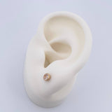 Topos Bisel 0.65gr / 4.02mm / Oro Amarillo 18K &