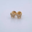 Topos Mariposa 0.85gr / 5.7mm / Oro Amarillo 18K &