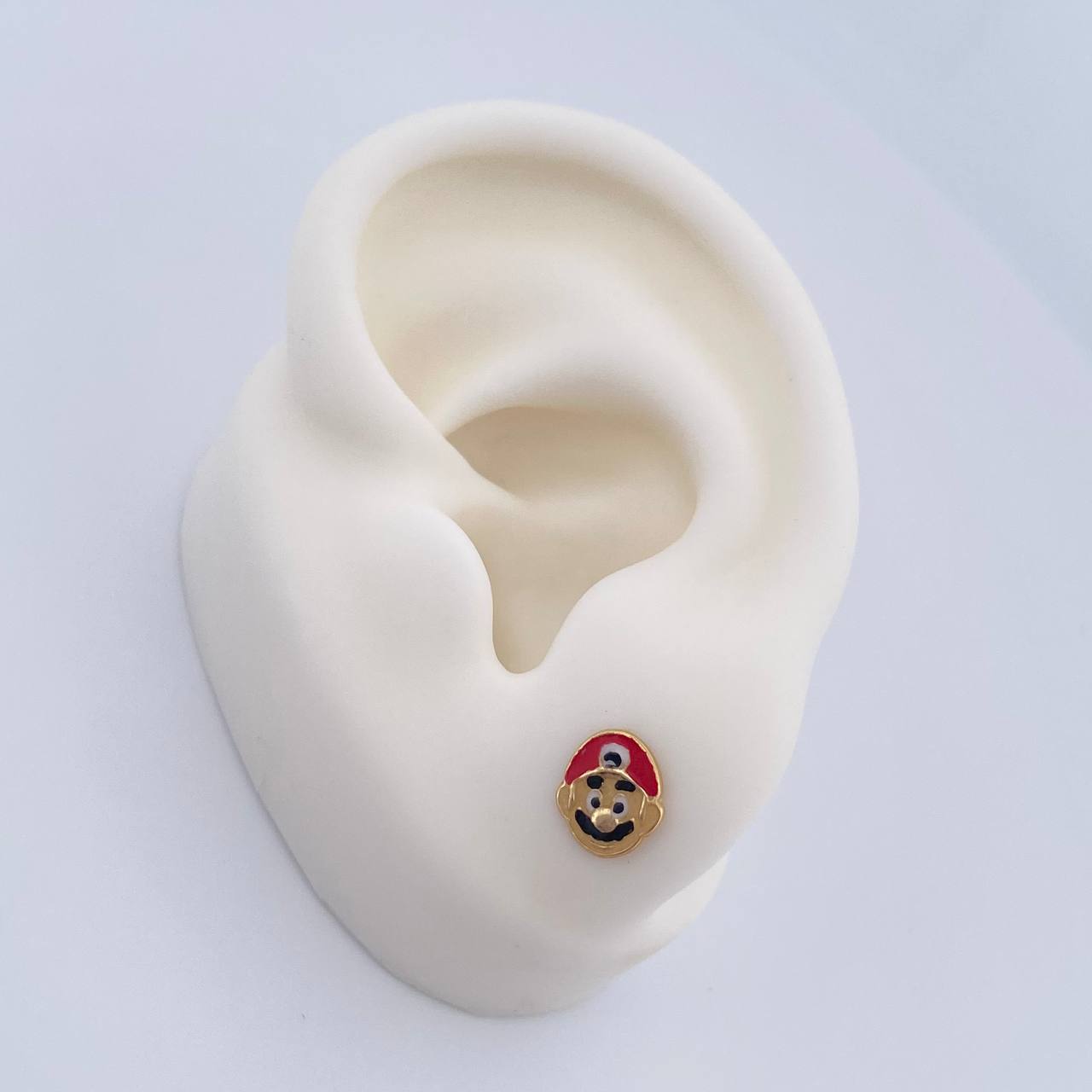 Topos Mario 0.8gr / 7.03mm / Oro Amarillo 18K &