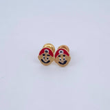 Topos Mario 0.8gr / 7.03mm / Oro Amarillo 18K &