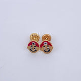 Topos Mario 0.8gr / 7.03mm / Oro Amarillo 18K &