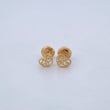 Topos Silueta Corazones 0.65gr / 6.1mm / Oro Amarillo 18K &