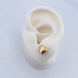 Topos Corazon 0.9gr / 9mm / Oro Amarillo 18K &