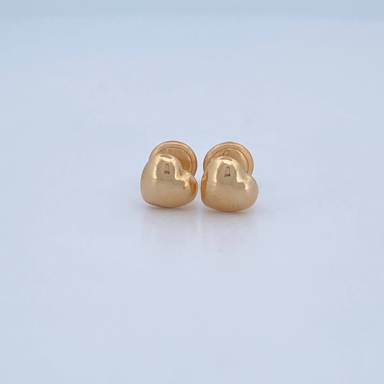 Topos Corazon 0.65gr / 6.68mm / Oro Amarillo 18K &