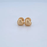 Topos Corazon 0.65gr / 6.68mm / Oro Amarillo 18K &