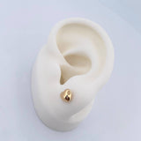 Topos Corazon 0.65gr / 6.68mm / Oro Amarillo 18K &