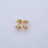 Topos Estrella David 0.7gr / 6.13mm / Oro Amarillo 18K &