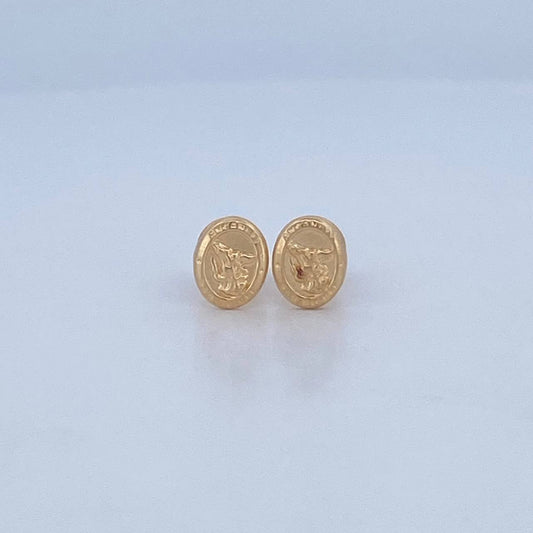 Topos San Miguel 0.65gr / 7.2mm / Oro Amarillo 18K &