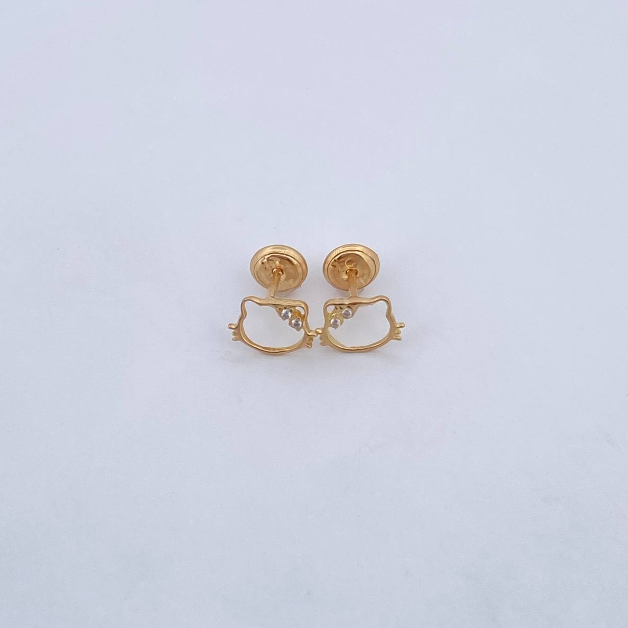 Topos Gatica 0.7gr / 8.54mm / Oro Amarillo 18K &