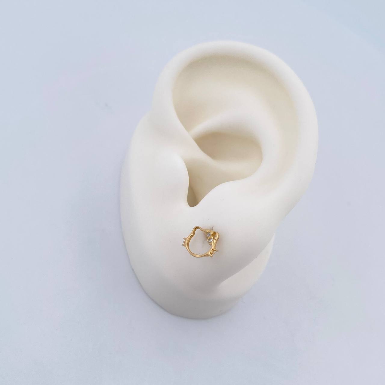 Topos Gatica 0.7gr / 8.54mm / Oro Amarillo 18K &