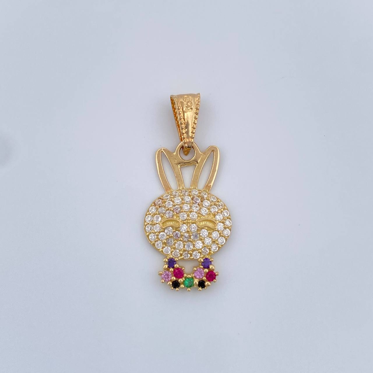 Dije Rostro Conejo 1.35gr / 2.5cm / Oro Amarillo 18K %