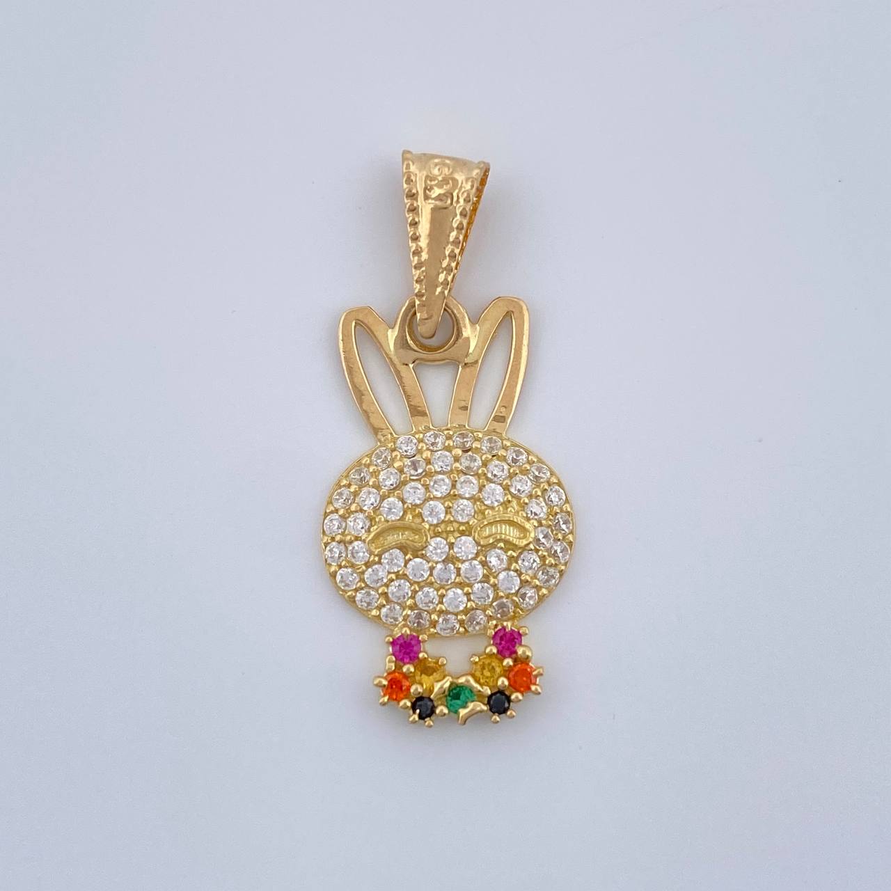 Dije Rostro Conejo 1.4gr / 2.5cm / Oro Amarillo 18K %