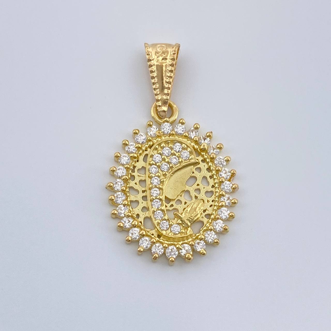 Dije Virgen Maria 1.65gr / 2.4cm / Oro Amarillo 18K %
