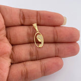 Dije Virgen Maria 0.75gr / 2.2cm / Oro Amarillo 18K %