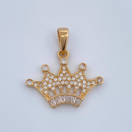 Dije Corona 1.85gr / 2.2cm / Oro Amarillo 18K %