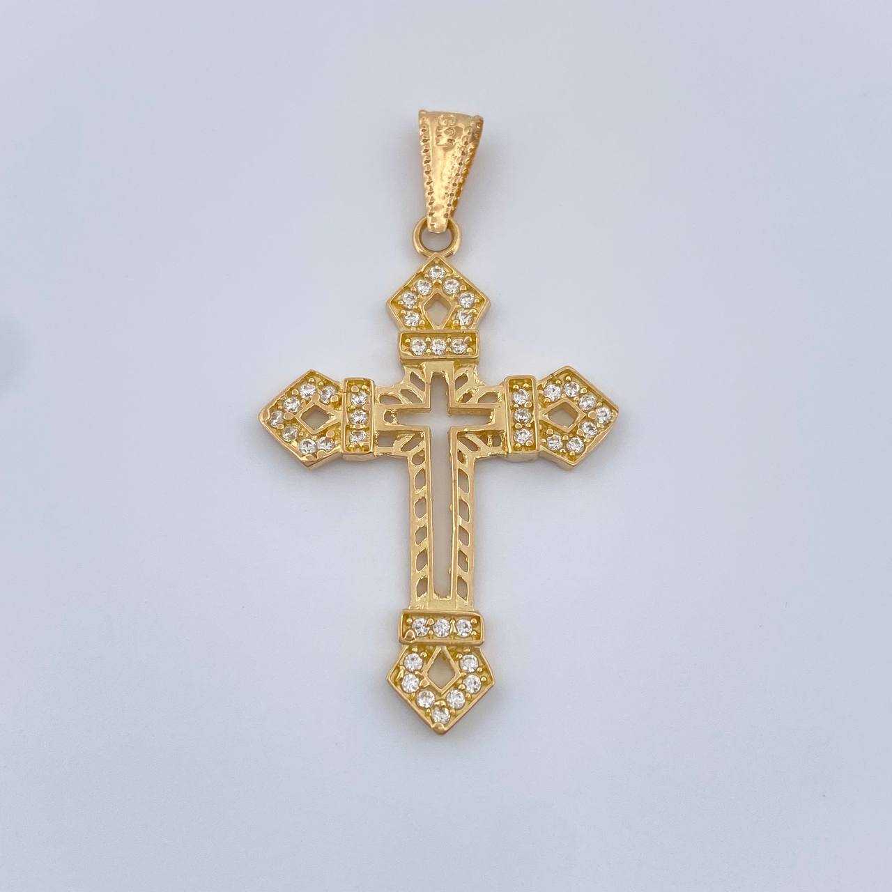 Dije Cruz 2gr / 3.7cm / Oro Amarillo 18K %