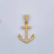 Dije Ancla 1.05gr / 2.5cm / Oro Amarillo 18K %