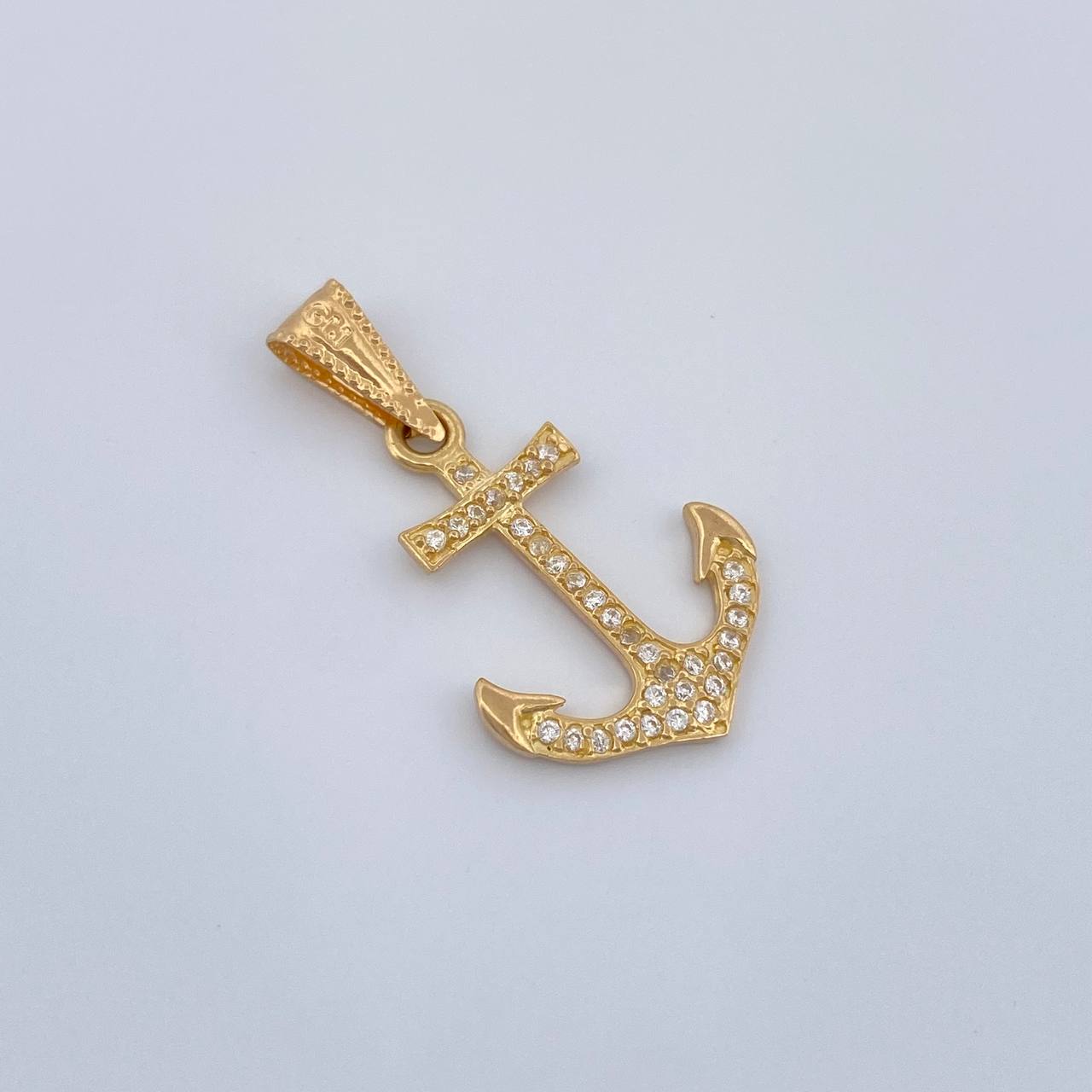 Dije Ancla 1.05gr / 2.5cm / Oro Amarillo 18K %