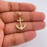 Dije Ancla 1.05gr / 2.5cm / Oro Amarillo 18K %