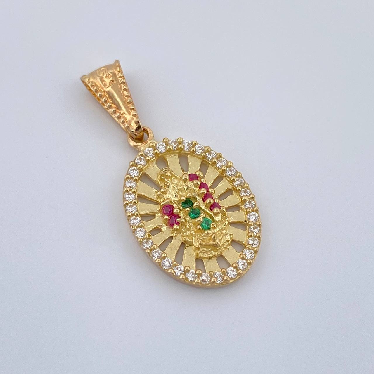 Dije Virgen Guadalupe 1.5gr / 2.3cm / Oro Amarillo 18K %