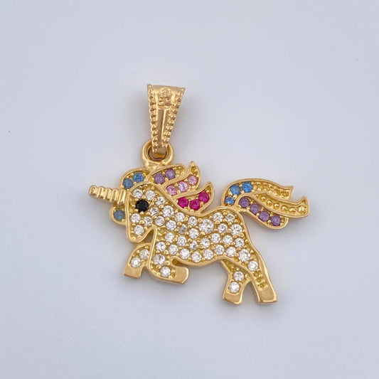 Dije Unicornio 2.5gr / 2.5cm / Oro Amarillo 18K %