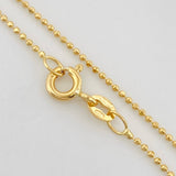 Cadena Militar 2g / 45cm / 0.95mm Oro Amarillo 18K