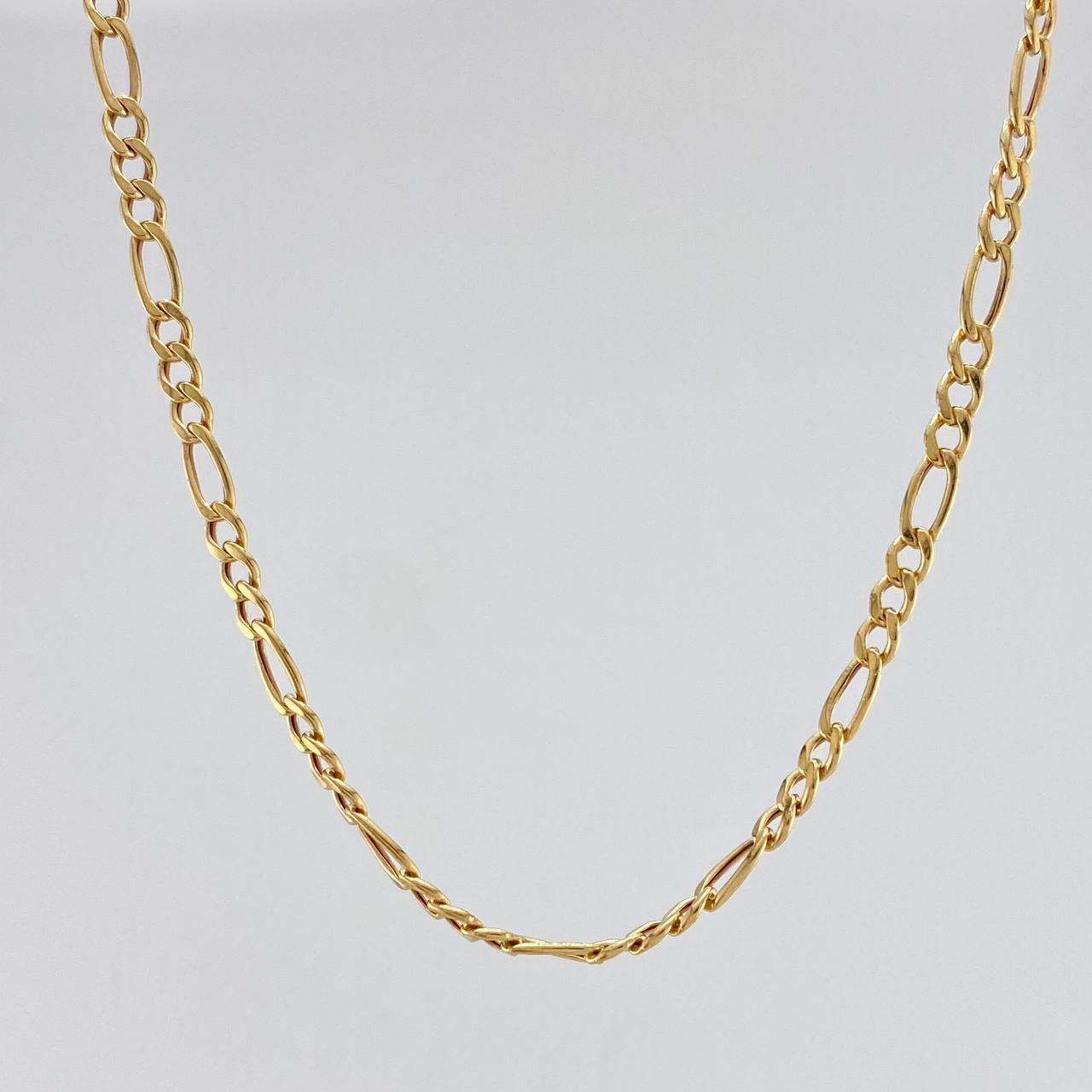 Cadena Figaro 6.9 g / 62 cm / 2 mm Oro Amarillo 18K