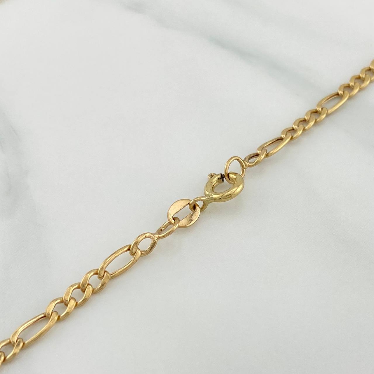 Cadena Figaro 6.9 g / 62 cm / 2 mm Oro Amarillo 18K
