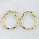Candongas Kari 1.25gr / 2cm / Oro 18K