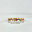 Anillo Churumbela Circulos Punteados Curva 1.45gr / T5 / Circones Colores Oro Amarillo