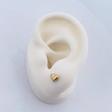 Topos Corazon 0.5gr / 6.14mm / Oro Amarillo 18K &