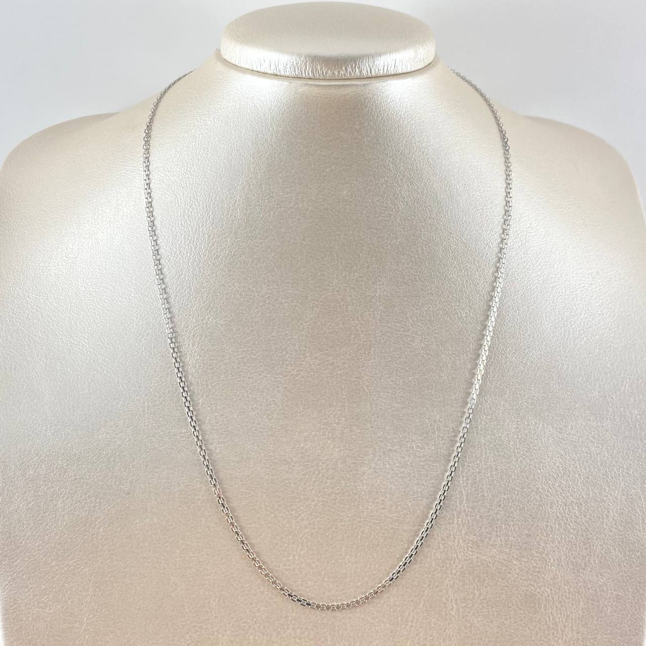 Cadena China 4.25gr / 50cm / 1.8mm Oro Blanco +0 18K ©