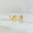 Topos Media Luna 0.55gr / Oro 18K