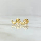 Topos Media Luna 0.55gr / Oro 18K