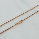 Cadena Lazo 4.1 g / 51 cm / 1.4 mm Oro Rosa 18K