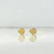 Topos Diamante 0.8gr / Texturizado Oro Amarillo