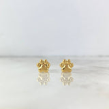 Topos Huella 0.6gr / Oro Amarillo