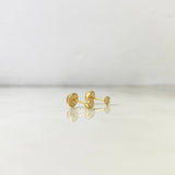 Topos Café 0.55gr / 0.5cm / Oro Amarillo *
