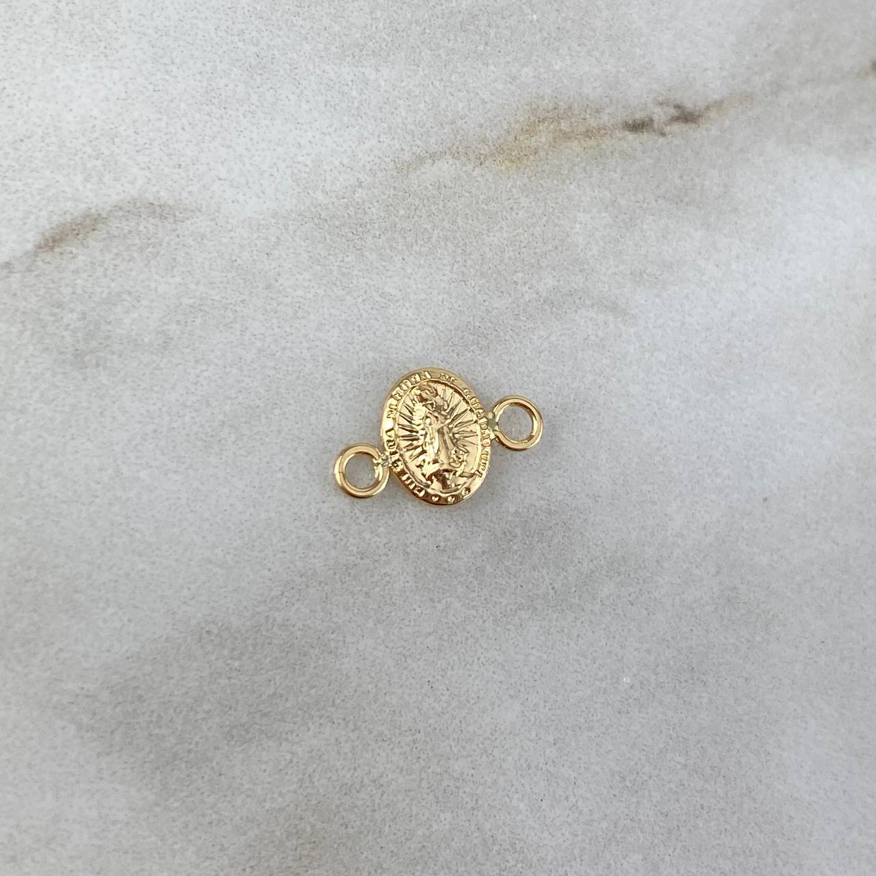 Herraje Virgen Guadalupe 0.2gr / 1.1cm / Oro Amarillo