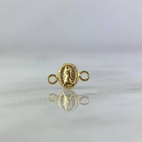 Herraje Virgen Guadalupe 0.2gr / 1.1cm / Oro Amarillo