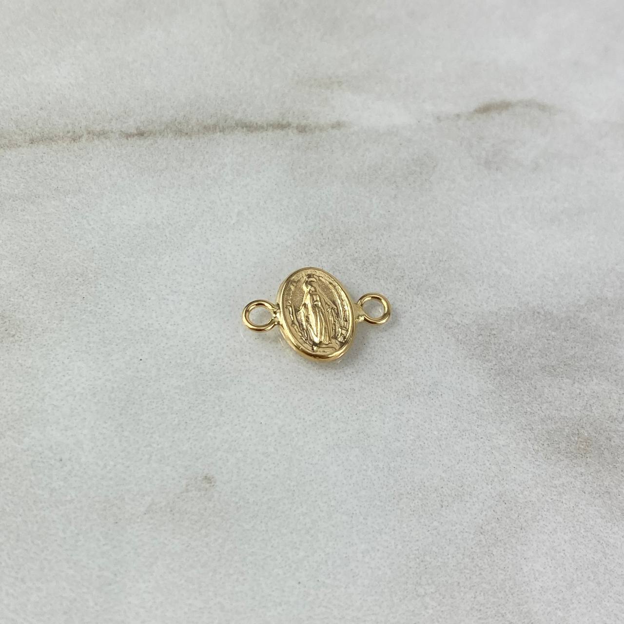 Herraje Virgen Milagrosa 0.2gr / 1.1cm / Troquelado Oro Amarillo